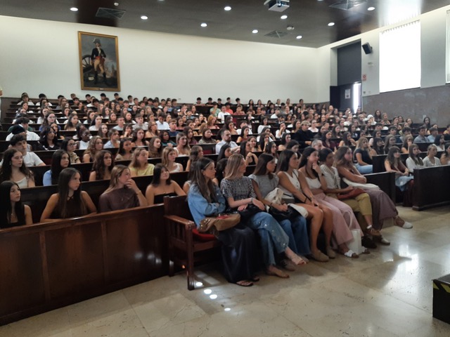 Acto de bienvenida a los alumnos de nuevo ingreso del Grado en Derecho