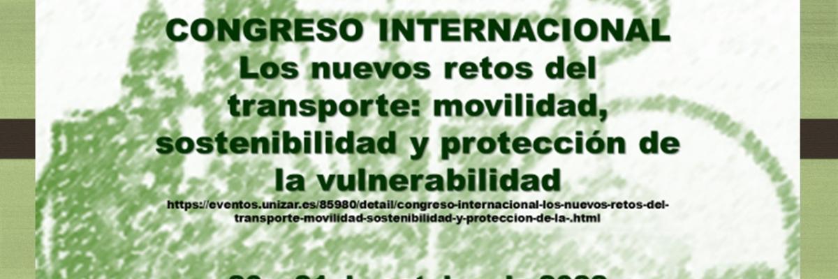 Congreso internacional los nuevos retos del transporte