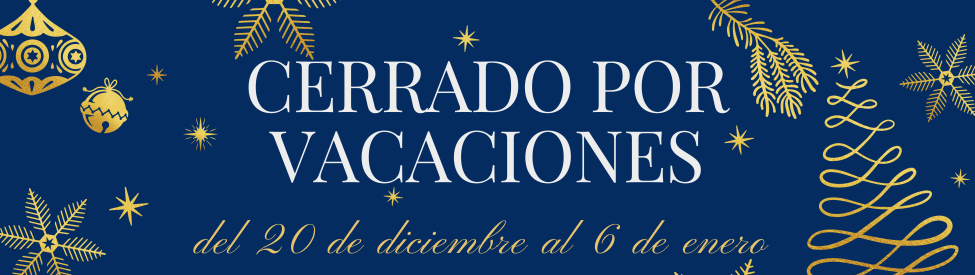 Cerrado por vacaciones