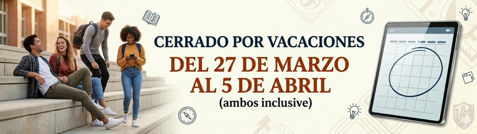 cerrado por vacaciones