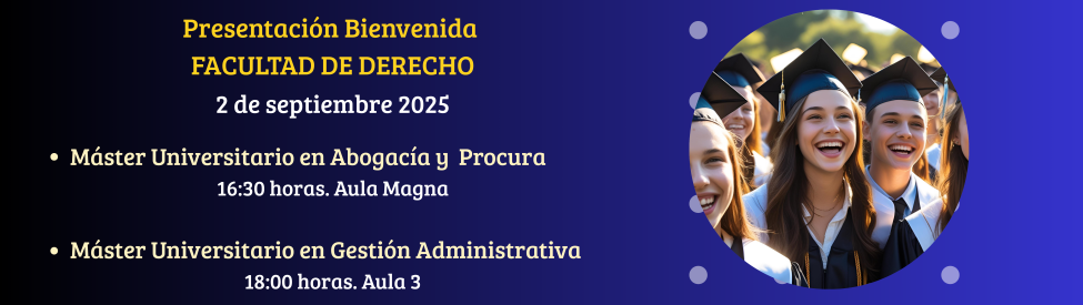 Jornadas de bienvenida Máster 2025-2026