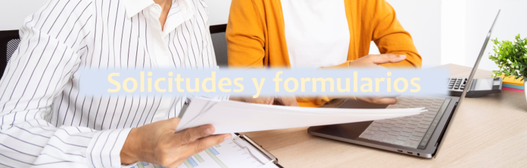 solicitudes y formularios